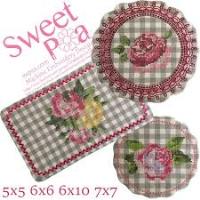 Sweet Pea Machine Embroidery Designs image 2